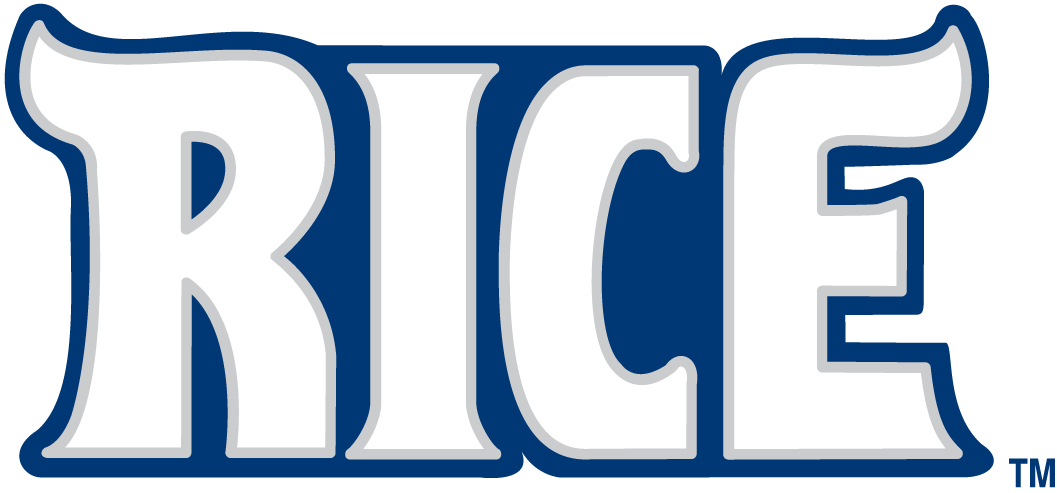 Rice Owls 2003-2009 Wordmark Logo iron on transfers for fabric